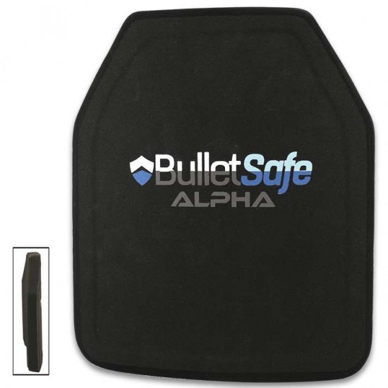 The Alpha Plate - Our Ultralight Ballistic Plate - Only 3.3 lbs. - Level III 